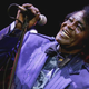 James Brown performs at the HM Tower of London Festival of Music’s inaugural jazz-and-opera festival at HM Tower of London July 4, 2006.
Gareth Cattermole/Getty Images